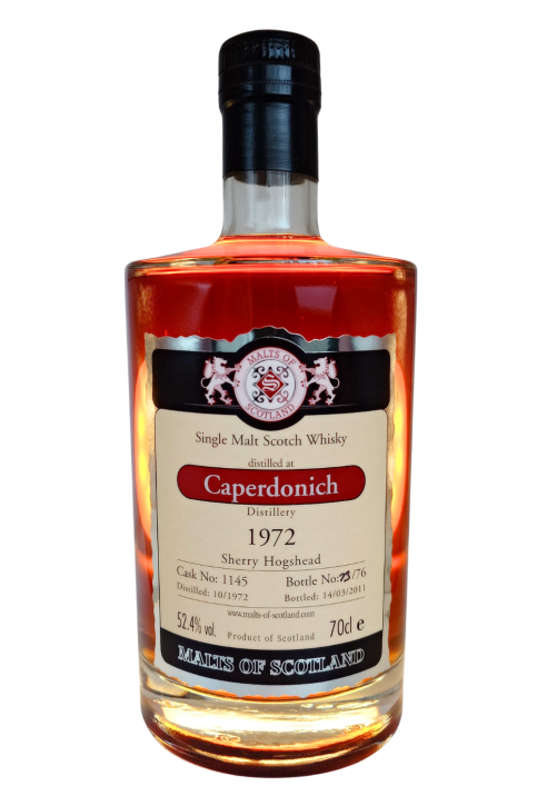 Caperdonich 1972 - Cask 1145 - Sherry Hogshead - Rarität