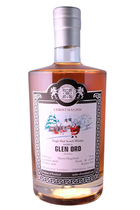 Glen Ord - Christmas 2016 - MoS16045 - 16y - Sherry Hogshead - Rarität