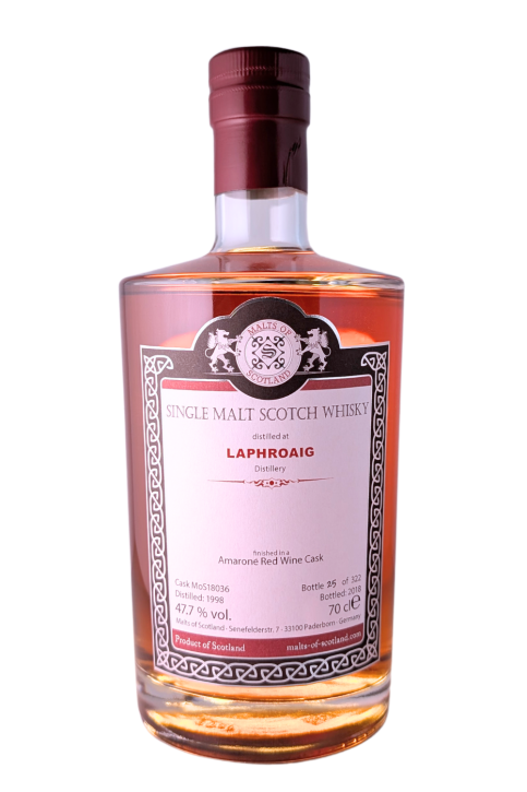 Laphroaig - MoS18036 - 20y - Amarone Red Wine Finish - Rarität