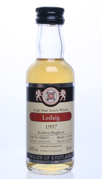 Ledaig 1997 - Cask 800029 - Mini