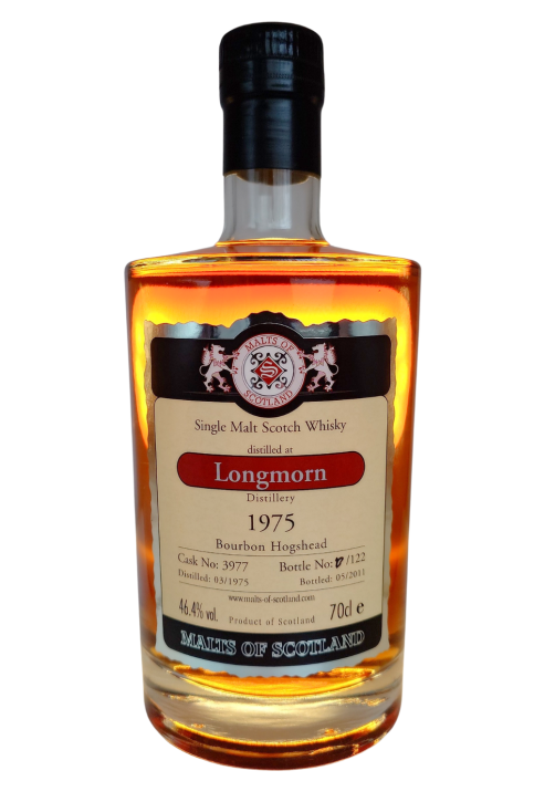 Longmorn 1975 - Cask 3977 - Bourbon Hogshead - Rarität