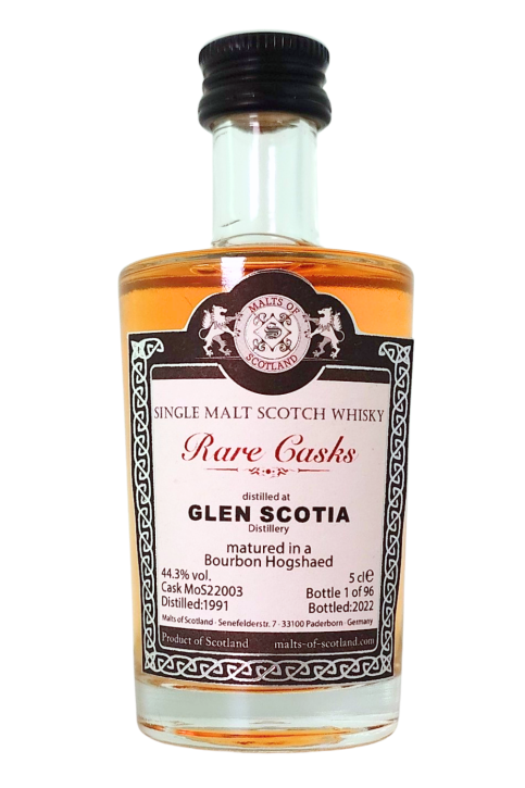 Glen Scotia - MoS22003 - 31y - Bourbon Hogshead - MINI