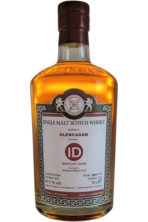 Glencadam - Cask 22041 - 10y - Amarone Wine Cask