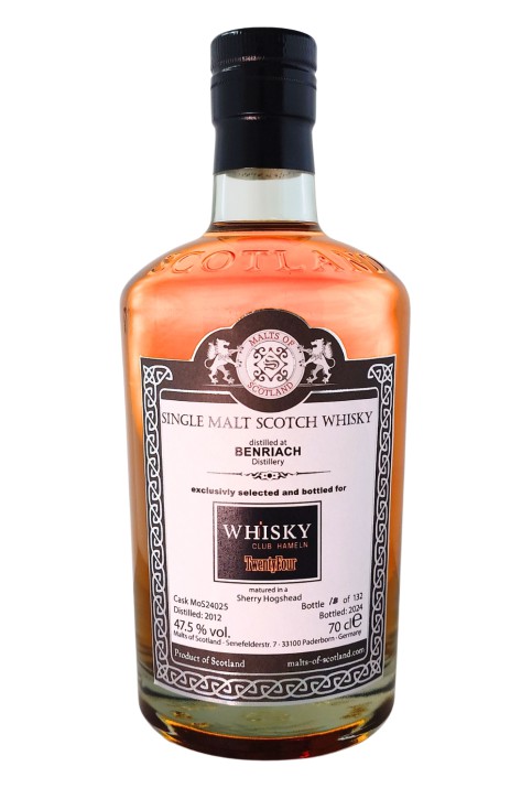 Benriach - MoS24025 - Whiskyclub Hameln - 12y - Sherry Hogshead