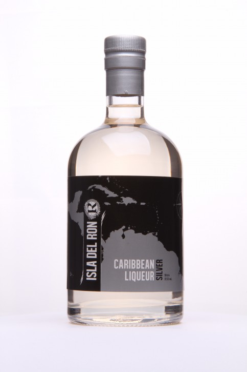 ISLA DEL RON - silver -caribbean liqueur