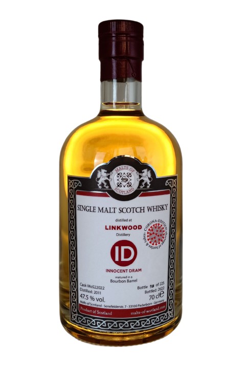 Linkwod - Cask 22022 - 11y - Bourbon Barrel