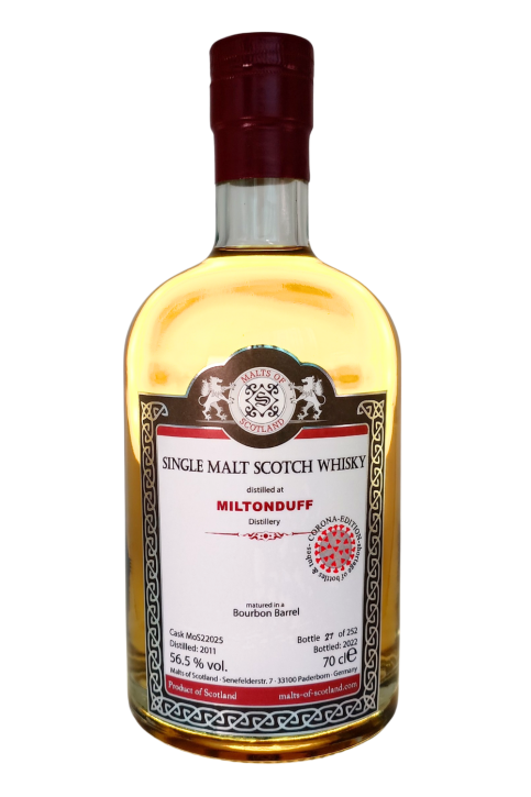 Miltonduff - MoS22025 - 11y - Bourbon Barrel