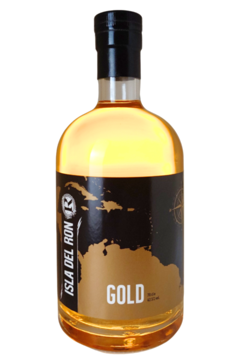 ISLA DEL RON - gold - destilled on Guyana