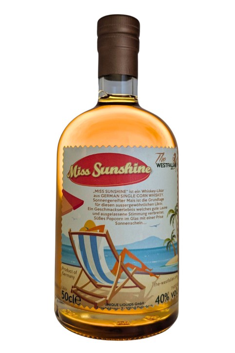 The WESTFALIAN "Miss Sunshine" - Whiskey Likör