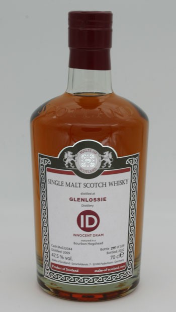 Glenlossie 2009 MoS22044 - Bourbon Hogshead