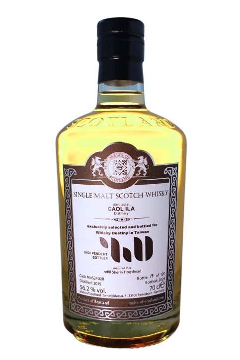 Caol Ila - MoS24028 - Taiwan - 9y - refill Sherry Hogshead