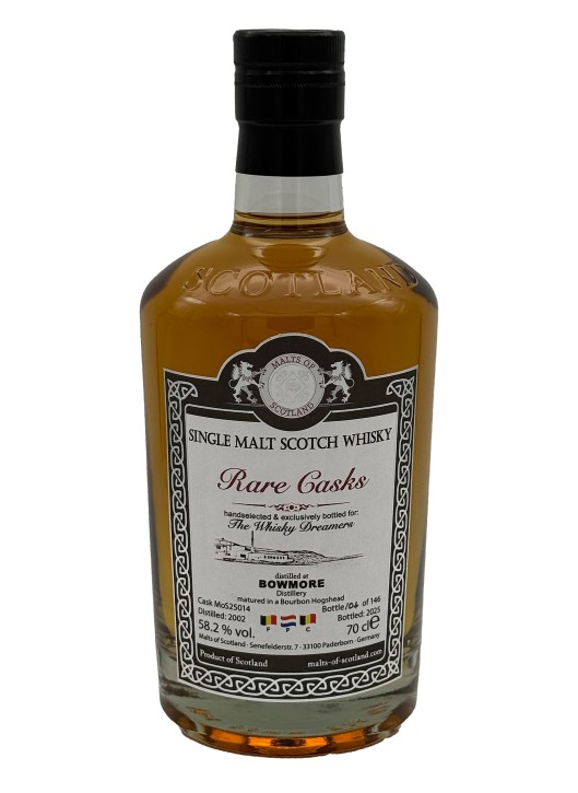 BOWMORE 2002 - MoS25014 - Rare Cask - SPECIAL for The Whisky Dreamers