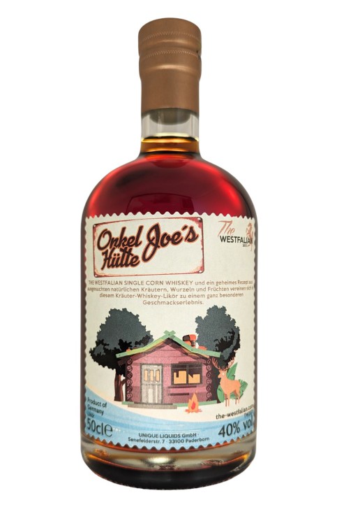 The WESTFALIAN "Onkel Joe`s Hütte" - Whiskey Likör