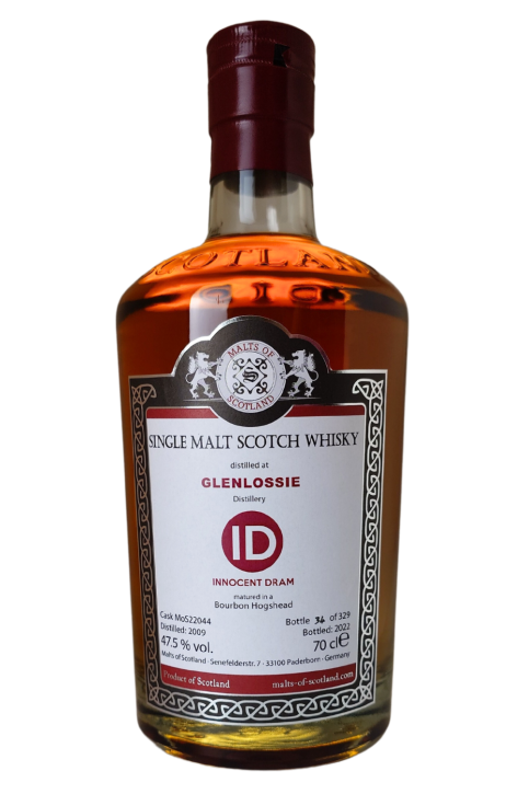 Glenlossie - MoS22044 - 13y - Bourbon Hogshead