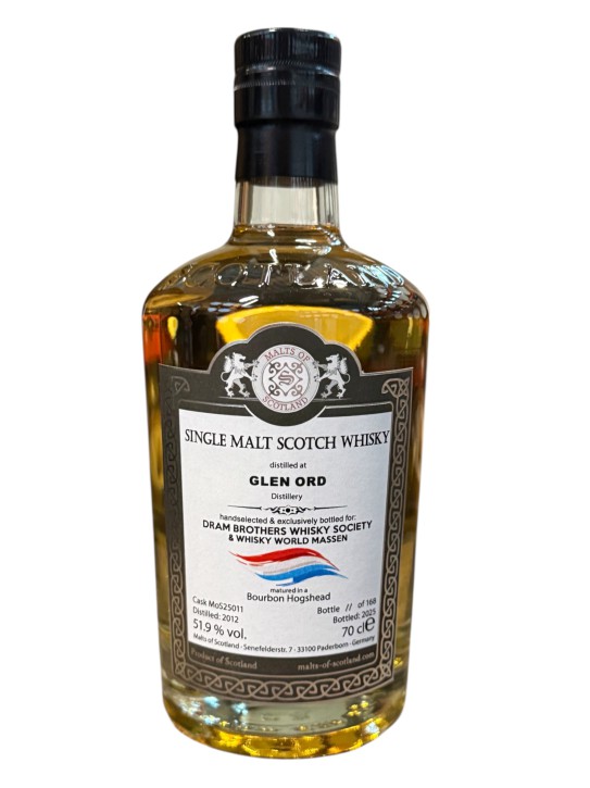 Glen Ord 2012 MoS25011 - Special for Whisky World Massen
