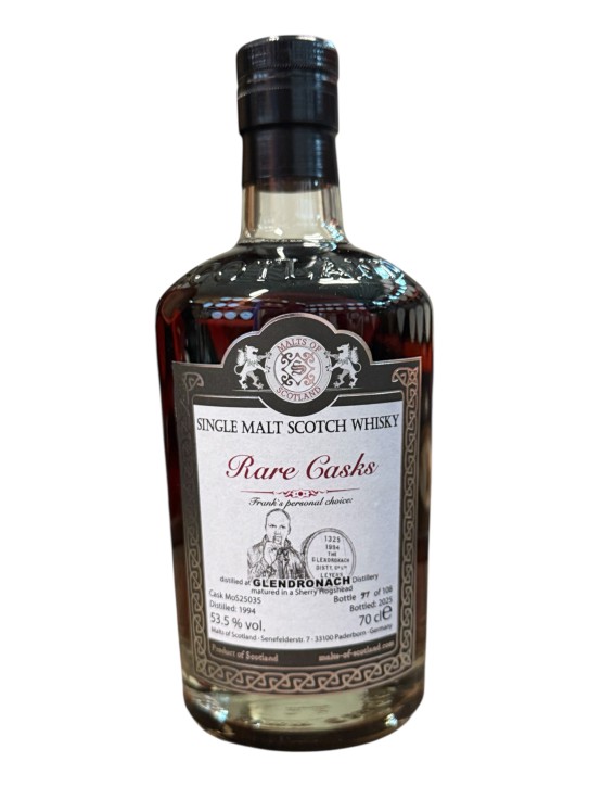 GLENDRONACH 1994 - MoS25035 - Rare Cask - SPECIAL - Franks' personal choice