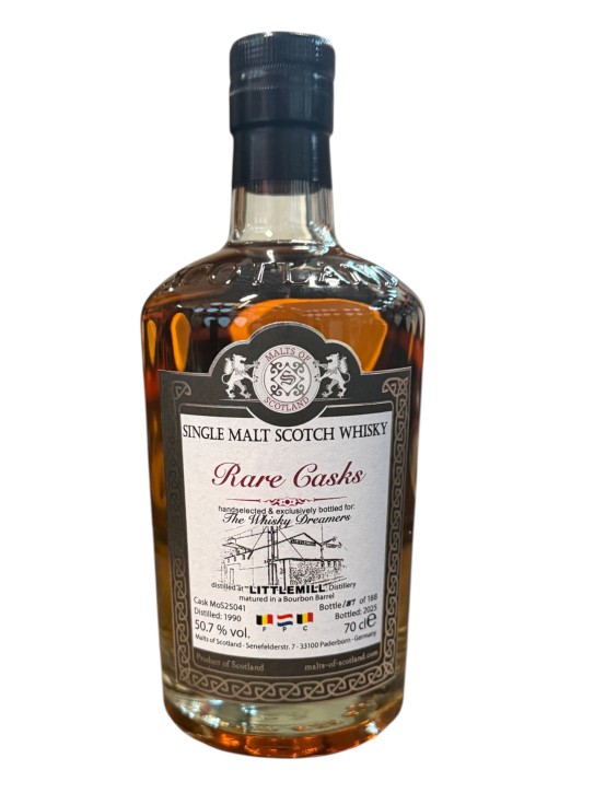LITTLEMILL 1990 - MoS25041 - Rare Cask - SPECIAL for The Whisky Dreamers - LUXEMBOURG