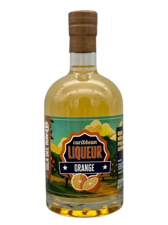 ISLA DEL RON - ORANGE -caribbean liqueur