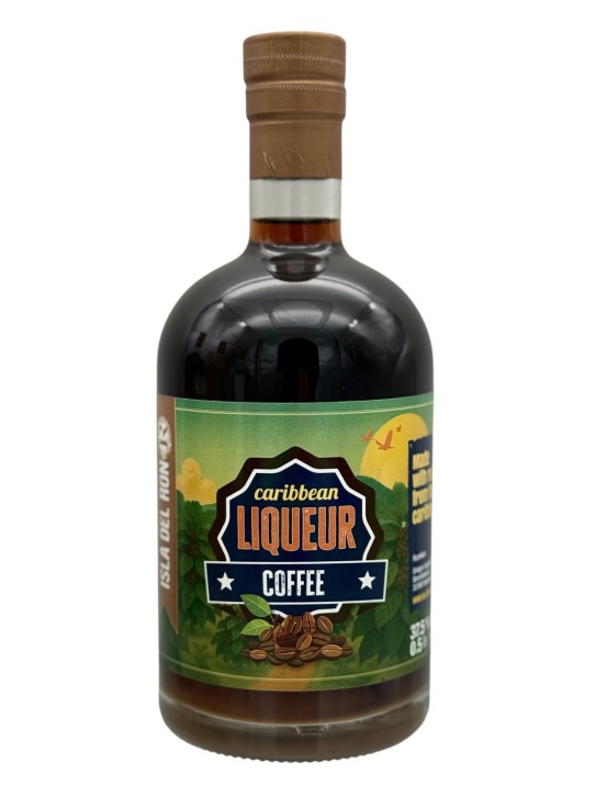 ISLA DEL RON - COFFEE -caribbean liqueur