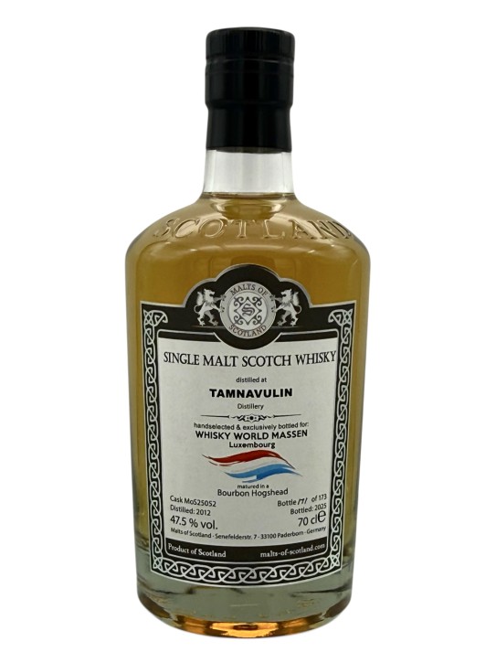 Tamnavulin 2012 MoS25052 - Special exclusively for Whisky World Massen