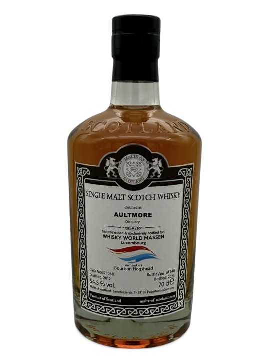 Aultmore 2012 MoS25048 - Special exclusively for Whisky World Massen