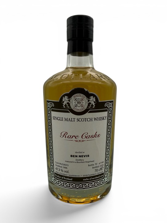 Ben Nevis 1996 - MoS26015 - Rare Casks Range