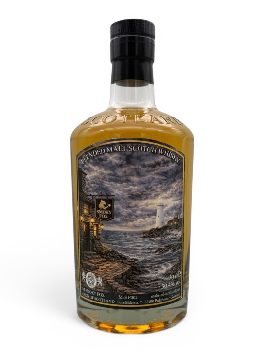 Scotish Pubs "The Smokey Fox" Blended Malt Scotsh Whisky