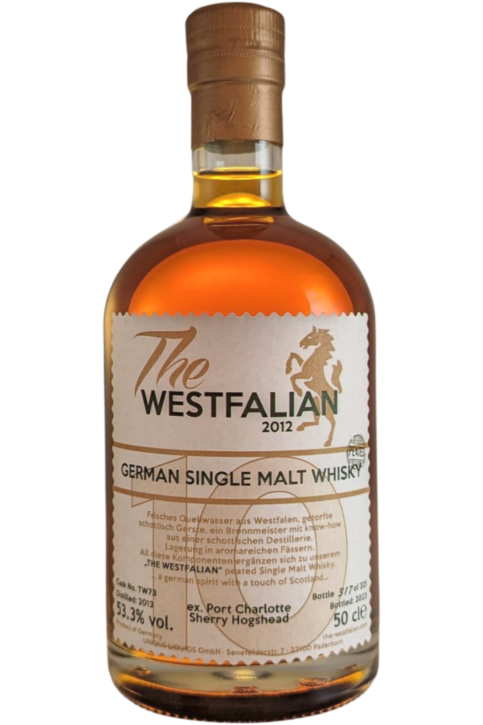 The WESTFALIAN- German Single Malt Peated Whisky  - TW73