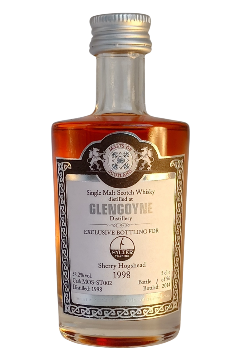 Glengoyne 1998 - MoS-ST002 - Sherry Hogshead - MINI - Rarität