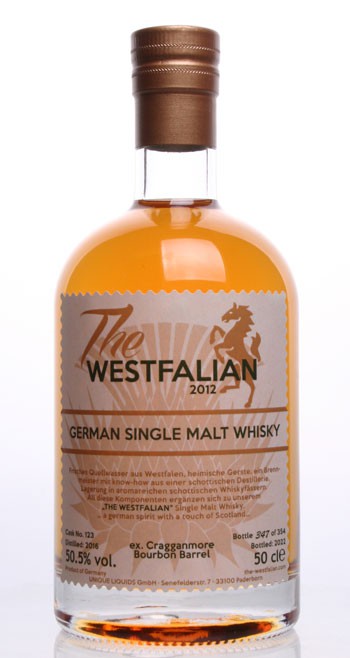 The WESTFALIAN- German Single Malt Whisky  - TW123