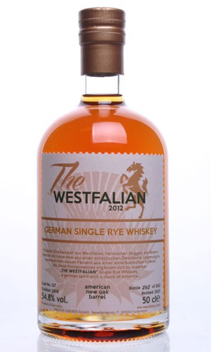 The WESTFALIAN- German Single Rye Whiskey - TW127