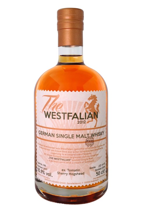 The WESTFALIAN - TW195 - Single Malt peated - 7y