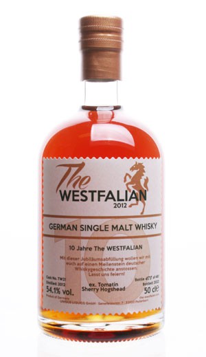 The WESTFALIAN- German Single Malt Whisky TW21 - 10 Jahre