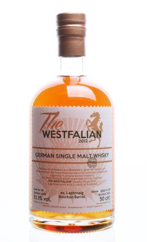 The WESTFALIAN- German Single Malt Whisky peated TW68
