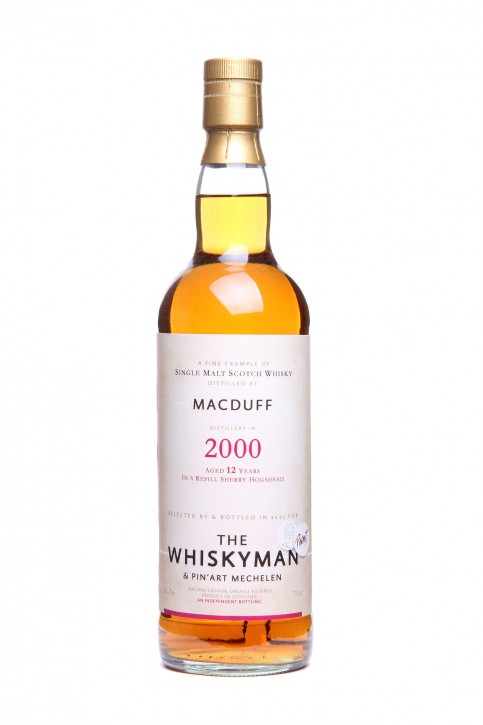 THE WHISKYMAN - Macduff 2000 <br>"bottled for PIN ART"