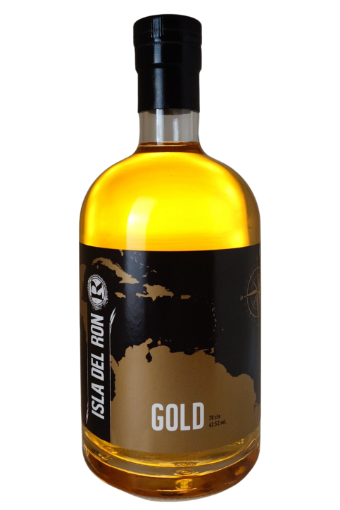 ISLA DEL RON - gold - destilled on Guyana