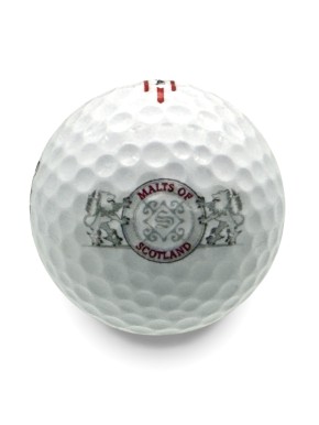 MALTS OF SCOTLAND Golfbälle (3er Packung)