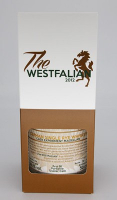 The WESTFALIAN- German Single Rye Whiskey - Cask Experinence MAGELLAN - TW256